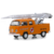 Volkswagen Kombi T2 Double Cab Pick-Up 1972 Ladder Truck - Greenlight - 1/64