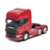 Caminhão Scania R730 V8 6x4 - Trucado - Vermelho - Transporter - Welly - 1/32