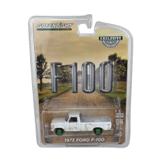 CHASE - Ford F-100 1973 - Hobby Exclusive - Greenmachine - Greenlight - 1/64