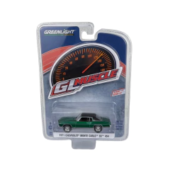 CHASE - Chevrolet Monte Carlo SS 454 1971 - GL Muscle - Series 22 - Greenlight - 1/64