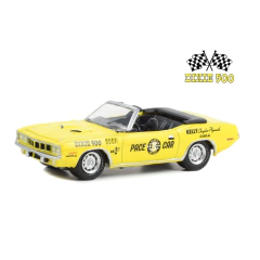 Plymouth Barracuda 1971 Convertible - Dixie 500 Pace Car - Hobby Exclusive - Greenlight - 1:64