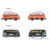 Pack 2 Miniaturas Volkswagen The Originals - T3 e Kombi - Adventure - Majorette - 1/64 - tienda online