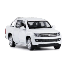 Volkswagen Amarok TDi Miniatura - Branca - Luzes - California Action - 1/32