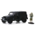 Jeep Wrangler Unlimited 2012 com Boneco - Mopar - Greenlight - 1/64