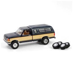 Ford F-150 XLT Lariat 1991 - C/ Rodas - The Hobby Shop - Série 16 - Greenlight - 1:64