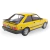 Ford Escort XR3 1988 - Amarelo - California Classics - 1/24 - Verdi Miniaturas