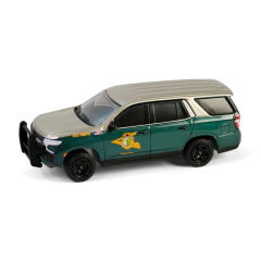 Chevrolet Tahoe Police Pursuit Vehicle 2023 - New Hampshire Police - Hot Pursuit Série 46 - Greenlight - 1:64