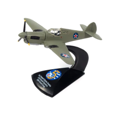 Miniatura Curtiss P-40 Warhawk - Militar - WW2 History Revealed - R1VB - Johnny Lightning 1:64