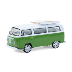 Miniatura Volkswagen Kombi Type 2 Microbus 1968 - Barret Jackson Serie 16 - Greenlight - Escala 1:64