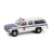 GMC Suburban 2500 1985 New York Police - C/ Boneco - The Hobby Shop - Série 16 - Greenlight - 1:64 - Verdi Miniaturas