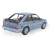 Ford Escort XR3 1991 Formula - Azul - California Classics - 1/24 - Verdi Miniaturas