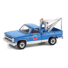 Chevrolet C20 Scottsdale 1983 - Chevron - Blue Collar Série 9 - Greenlight - 1/64