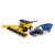 Trator New Holland T8.410 + Reboque Grãos e Colheitadeira CR8.90 - Ertl - 1/64