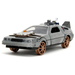 DeLorean Time Machine Railroad - De Volta Para o Futuro 3 - Back to the Future - Jada - 1/32