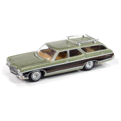 Chevy Kingswood Estate 1970 - Verde - Muscle Wagons - Auto World - 1:64