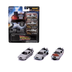 Set Nano - De Volta Para o Futuro - Delorean Time Machine - Back To The Future - Jada - 1.65