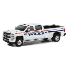 Chevrolet Silverado 3500HD Dually 2018 - Durham Police - Dually Drivers Série 9 - Greenlight - 1/64
