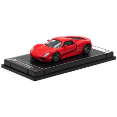 Porsche 918 Spyder - Guards Red - Hypercar League Collection - PosterCars - 1/64