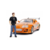 Kit de Montar - Toyota Supra C/ Boneco Brian - Velozes e Furiosos - Jada - 1/24 na internet