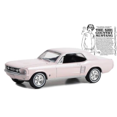 Ford Mustang Coupe 1967 - The She Country Mustang - Hobby Exclusive - Greenlight - 1:64