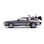 DeLorean Time Machine - Hover - C/ Luz - De Volta Para o Futuro 2 - Jada Toys - 1/24