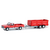 Chevrolet K20 Scottsdale 1983 C/ Reboque Dump Trailer - Hitch and Tow - Série 28 - Greenlight - 1/64