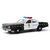 Dodge Monaco Police Metropolitan 1977 - The Terminator - Greenlight - 1/24 - Verdi Miniaturas