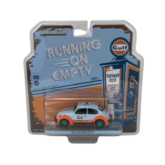 CHASE - Volkswagen Fusca Beetle 1966 - Gulf - Running On Empty - Greenlight - 1/43