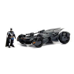 Batmovel Liga da Justiça 2017 - C/ Boneco Batman - Batmobile Justice League - Jada Toys - 1/24