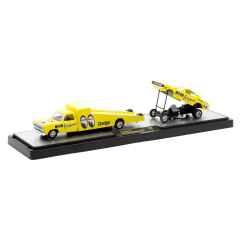 Dodge Truck 1974 e Dodge Challenger Funny Car 1971 - MoonEyes - Auto Haulers 78 - M2 Machines 1:64 - comprar online