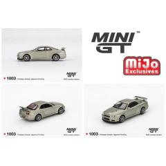 PRÉ-VENDA - Nissan Skyline GT-R R34 V-Spec II Nür - Millenium Jade - Mijo Exclusives - Mini GT - 1/64