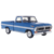 Imagem do Ford F-100 V8 1974 - Azul - California Classics - 1/24