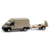 RAM ProMaster 2500 2019 C/ Reboque - Hitch & Tow - Greenlight - 1/64