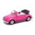 Volkswagen Fusca Beetle Conversível - Rosa - California Minis / Welly - 1/64