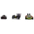 Set Nano - Batman - Batmobile - Jada - 1.65 - Verdi Miniaturas