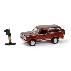 Plymouth Trail Duster 1978 - C/ Boneco - The Hobby Shop - Série 16 - Greenlight - 1:64