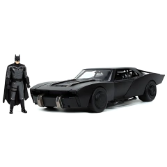 Batmovel The Batman 2022 - C/ Boneco Batman - Batmobile The Batman - Jada Toys - 1/24