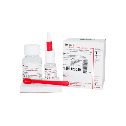 Ionómero Ketac Cem easymix, cementación, autocurado, Avío: 30g + 12ml. 3M