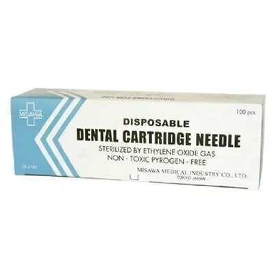 Agujas descartables, 30g, caja x 100u. MISAWA