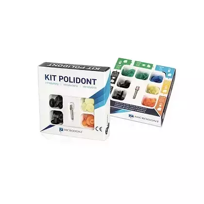 Discos pulidores Polidont X 28 u + mandril. MICRODONT