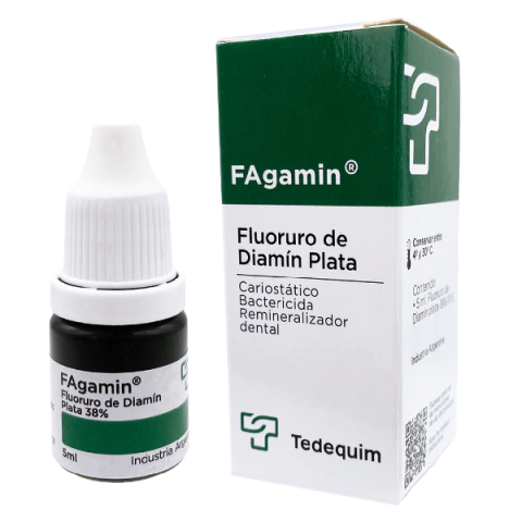 Cariostático, bactericida, remineralizador FAGAMIN x 5ml. TEDEQUIM