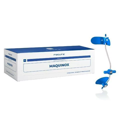 MASCARA FACIAL AJUSTABLE MAQUINOX AZUL. MAQUIRA