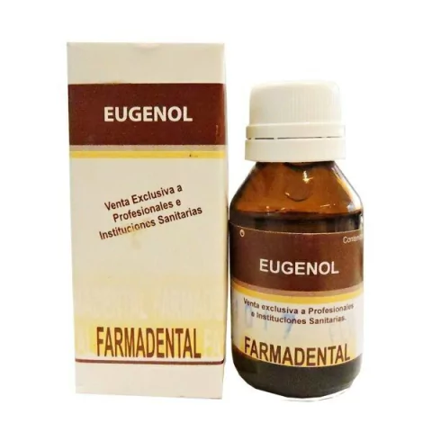 Eugenol puro x 10ml. FARMADENTAL