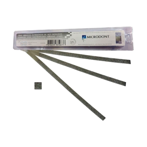Tiras de acero 6mm AIRON, paquete x 12u. MICRODONT