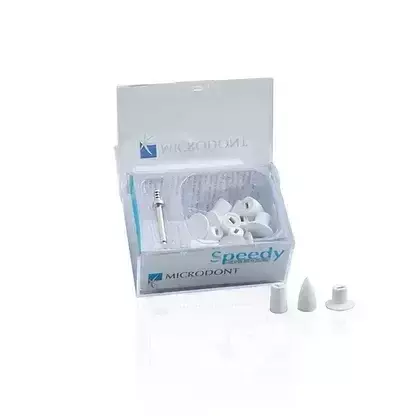 kit de pulido Speedygloss 18u + Mandril. MICRODONT