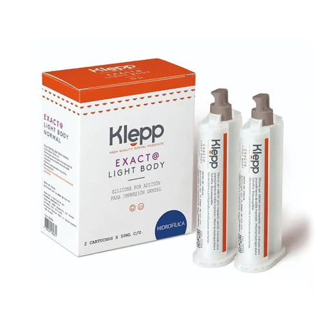KLEPP EXACT@ SILICONA POR ADICION LIGHT/REGULAR BODY NORMAL (2 x 50 Ml) - comprar online