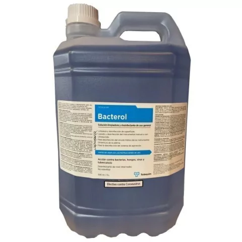 DESINFECTANTE PARA INSTRUMENTAL, BACTEROL X 5 LT. TEDEQUIM