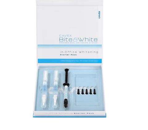 BLANQUEAMIENTO BITE & WHITE STARTER PACK (2 PEN x 2ml+BARR) CAVEX - comprar online
