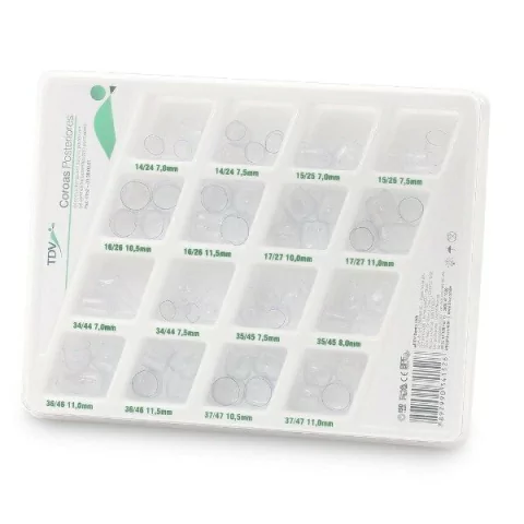 Coronas de acetato, Anteriores y Posteriores, Avío x 64u.TDV