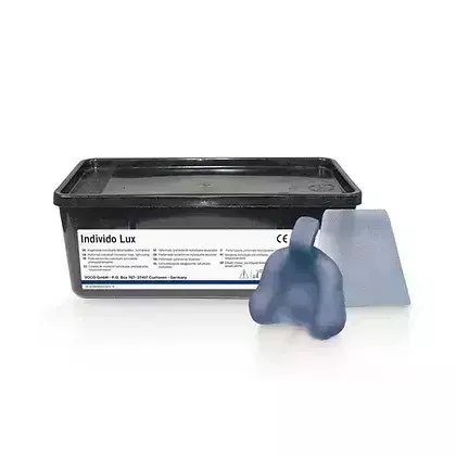 CUBETA DE IMPRESIÓN X UNIDAD PREMODELADA FOTOPOLIMERIZABLE INDIVIDO LUX. VOCO